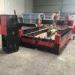 Two heads two rotary axis cnc granite router machine / headstone engraving machine