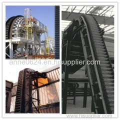 China Manufacturer Fabric Corrugated Sidewall Conveyor Belt for Mining Industry