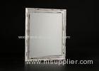 Distressed White Wall Hung MDF Contemporary Framed Mirror Which Size is 23x19