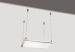13W Square Hanging Pendant Lights LED Suspension Lights for Showroom IP20 300mm * 300mm