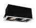 Trim Aluminum LED Recessed Downlight 2 * 20w COB Chip With Square Iron Box