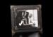 Antique Black Finishing Tabletop Photo Frame With One 8x10 Opening On A Big Board