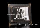 Antique Black Finishing Tabletop Photo Frame With One 8x10 Opening On A Big Board