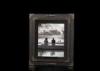 One Single Opening 8x10 Matted Wall Hanging Photo Frame In Antique Black