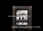 One Single Opening 8x10 Matted Wall Hanging Photo Frame In Antique Black