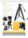 Kingjoy Professional manufacture Camera and Video Tripod or Monopods