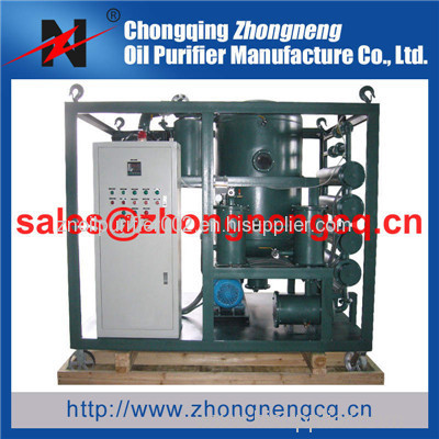 Zhongneng Vacuum Turbine Oil Purifier Series TY