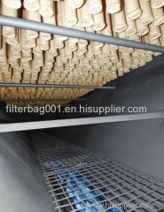 ROAD BUILDING MACHINE USED FITER BAG WITH ARAMID MATERIAL