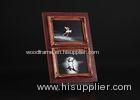 2 - Multi Openings 5x7 Tabletop Picture Frames In Antique Gold and Red Finishing