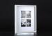 4-Openings 4x6 Matted Collage Photo Frames In White outer Frame And Black Inlay