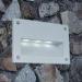 3 * 1W Outdoor LED Step Lights Edison 230V for Hospital / School / Museum