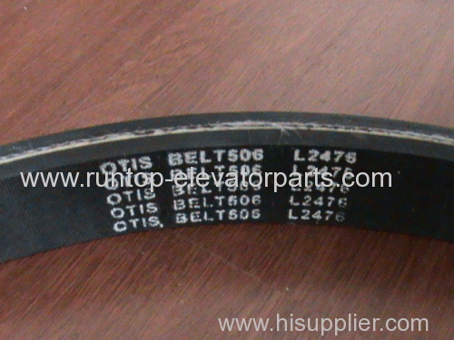 OTIS elevator parts Escalator V-Belt Length L2476