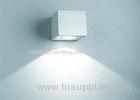 Aluminum Color Indoor LED Wall Lights for Bars / Star - Rated Hotels 65 * 65 * 72mm