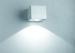 Aluminum Color Indoor LED Wall Lights for Bars / Star - Rated Hotels 65 * 65 * 72mm