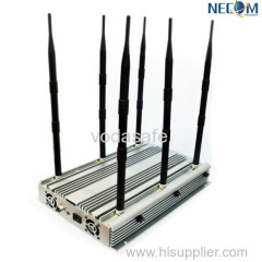 4g/WiFi Signal Jammer High Power Wireless Cell Phone GSM CDMA Bomb Signal Blocker