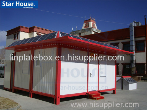 Foldable container house with CE CSA BV AS certificate