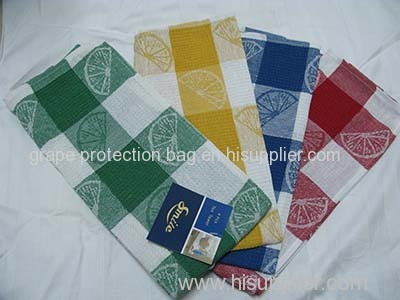 100% cotton printing tea towel for hotel and home