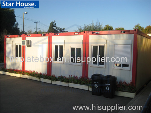 Comfortable & modern flat-packed prefab house with CE CSA BV AS certificate