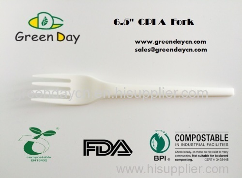 CPLA biodegradable cutlery set