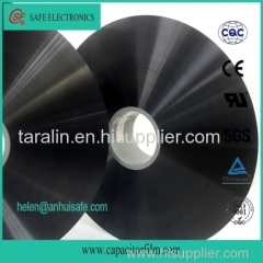 metallized film for capacitor use