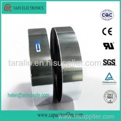 metallized film for capacitor use