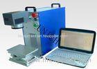 High Speed Fiber Laser Marking Machine Systems Air Cooling Easy Operation