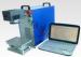 High Speed Fiber Laser Marking Machine Systems Air Cooling Easy Operation