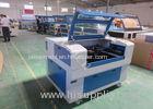 High precision water - cooled 80w co2 laser engraving machine for Wood / Acrylic / paper