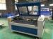 90W Blue and white plywood laser engraver machine High positioning accuracy