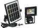 12 / 24 vdc Solar Flood Lights Motion Sensor 10w Polycrystal Panels 1000 lumens