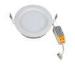 Plastic Recessed LED Downlight EPISTAR 110V -220V CE / ROHS / IEC Listed