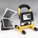 20W Solar LED Flood Lights 6600MAH 18650 Lithiu for Garden lighting