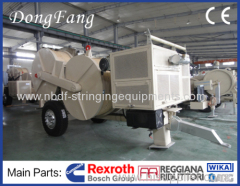 500 KV Transmision Line Stringing Equipment of 18 Ton Puller with 16 Ton Tensioner