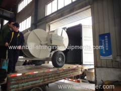 500 KV Transmision Line Stringing Equipment of 18 Ton Puller with 16 Ton Tensioner