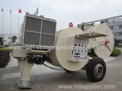 16 Ton Hydraulic Tensioner for Stringing four conductors on 500KV overhead power line