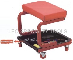 Maintenance Repair Stool with Leather Structure