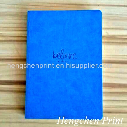 Notebook with PU cover