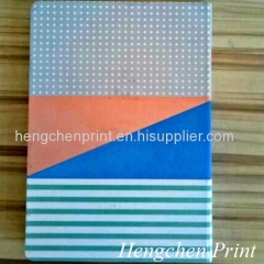 Note book with gloss lamination