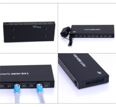 HDMI splitter 2 in 1- 4 in 1