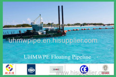 UHMWPE dredger pipe for cutter suction dredger