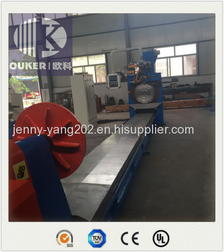 OUKER Stainless steel filter wedge wire screen welding machine