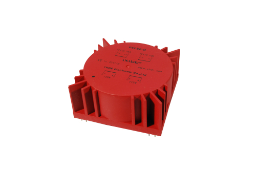 YHDC Power 50VA Input Voltage 2*115V Output 2*12V Encapsulated PCB Welding Toroidal Transformer 50-60Hz