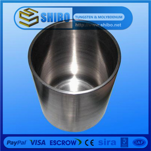 high quality molybdenum(moly)crucible for sapphire growth