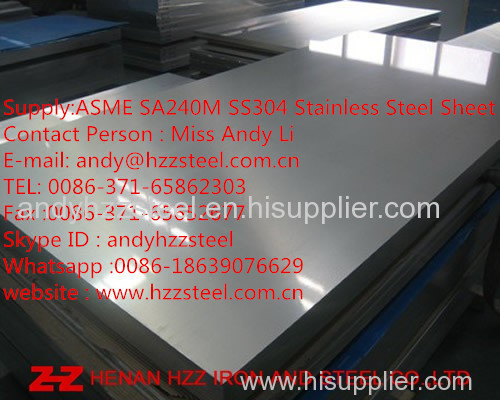 SS304L Stainless Steel Sheet