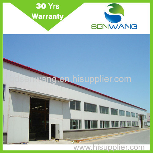 Inexpensive prefabricated warehouse building