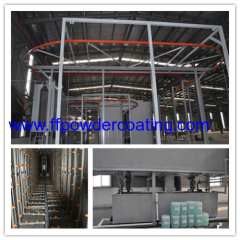 Top Sell China Manufacture Automatic Powder Coating Line