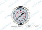 2 Back isolate manometer hydraulic pressure gauge crimp type fillable