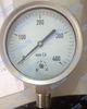 All stainless steel low pressure gauge with shrink bayonet bezel
