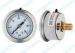 Fillable 1.5 Inch back stainless Pressure Gauge hydraulic with roll ring bezel