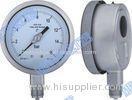 Stainless steel welding pressure gauge